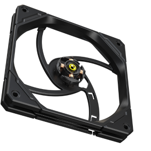 Вентилятор для корпуса 120mm 4pin PWM 500-2200об/мин 67.58CFM черный