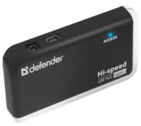 Концентратор USB2 4PORT QUADRO INFIX 83504 DEFENDER — изображение 2