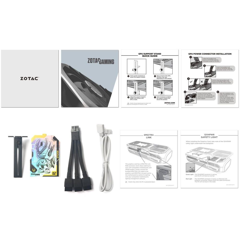 Видеокарта Zotac RTX5080 SOLID OC WHITE ED 16GB GDDR7 256bit 3xDP HDMI 3FAN PREMIUM PACK — изображение 7
