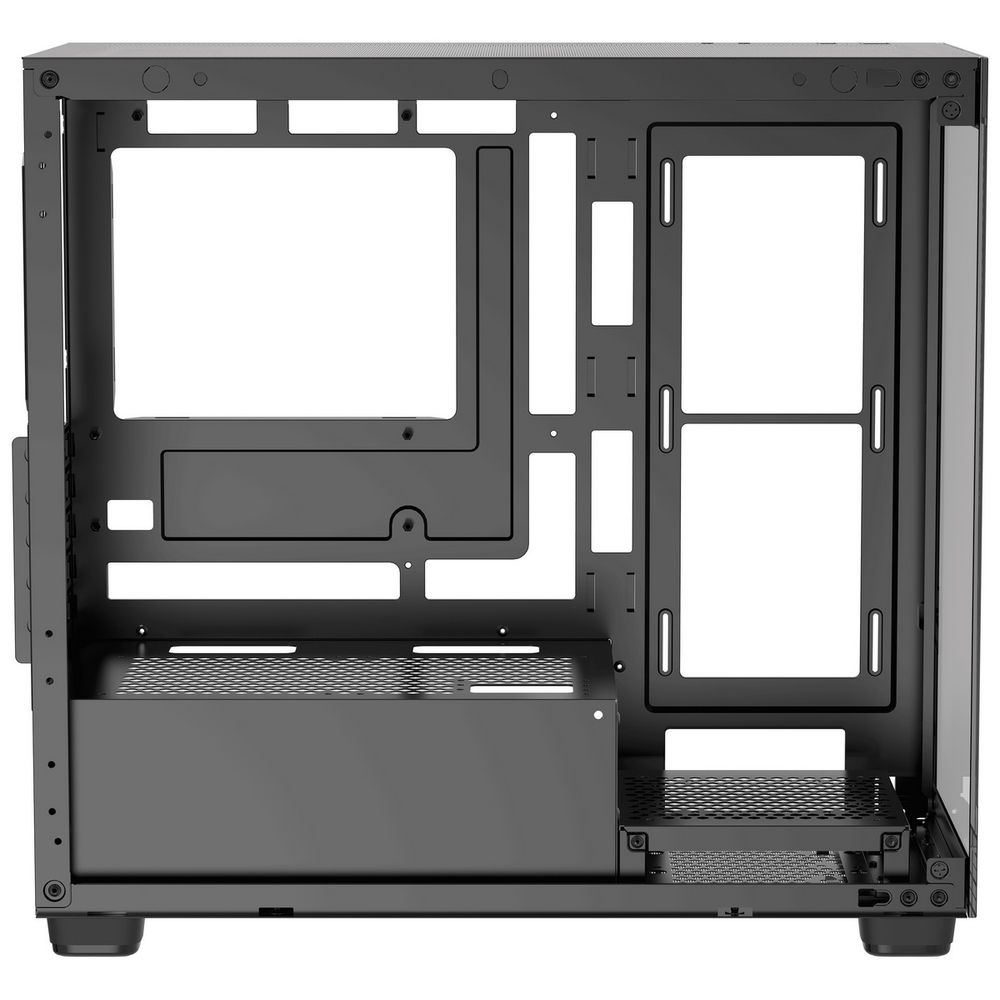Корпус для ПК Case Ocypus Gamma C52 BK mATX / win / black / no PSU / Tempered Glass — изображение 5
