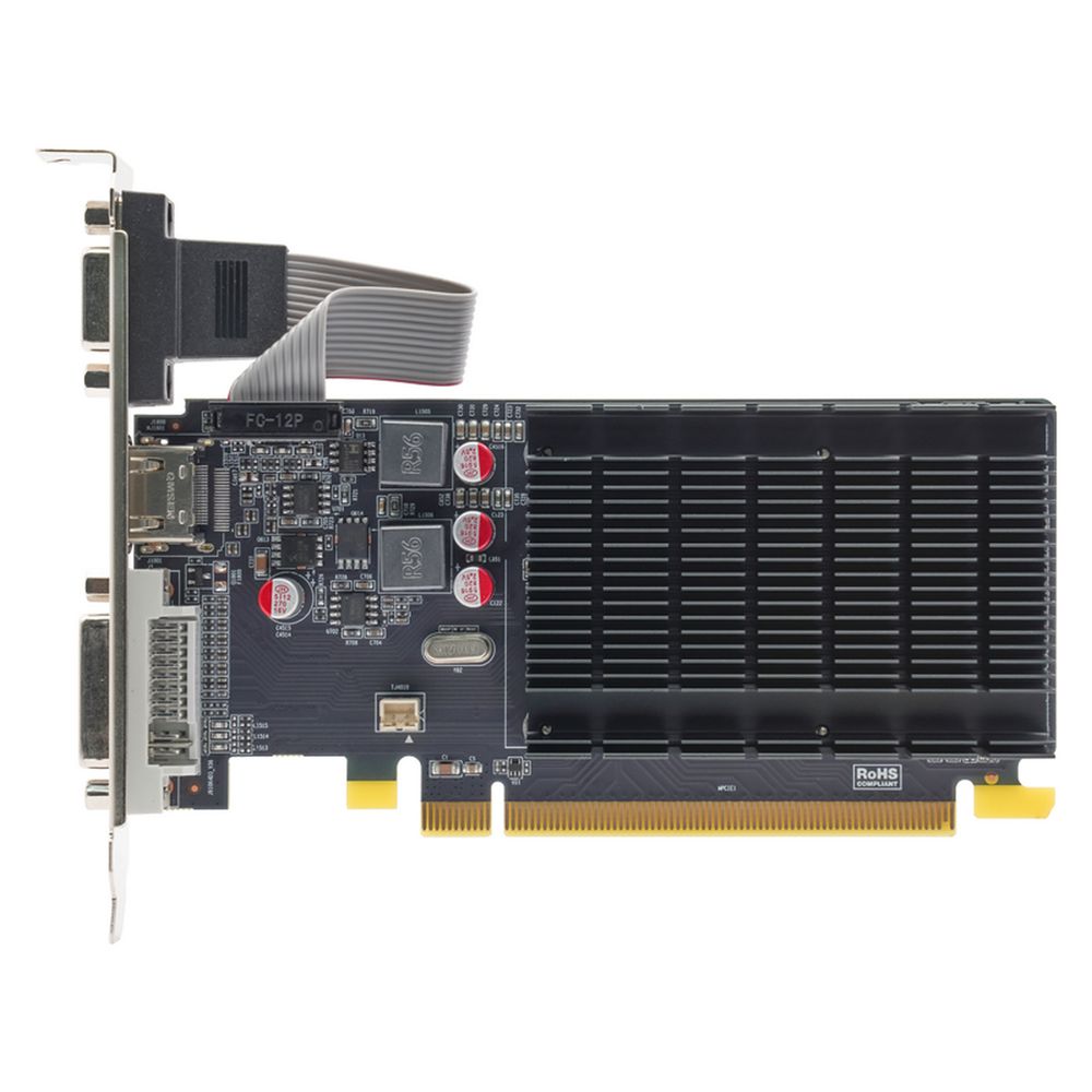 Видеокарта Afox R5 220 2GB DDR3 64bit VGA DVI HDMI LP PASSIVE RTL — изображение 2