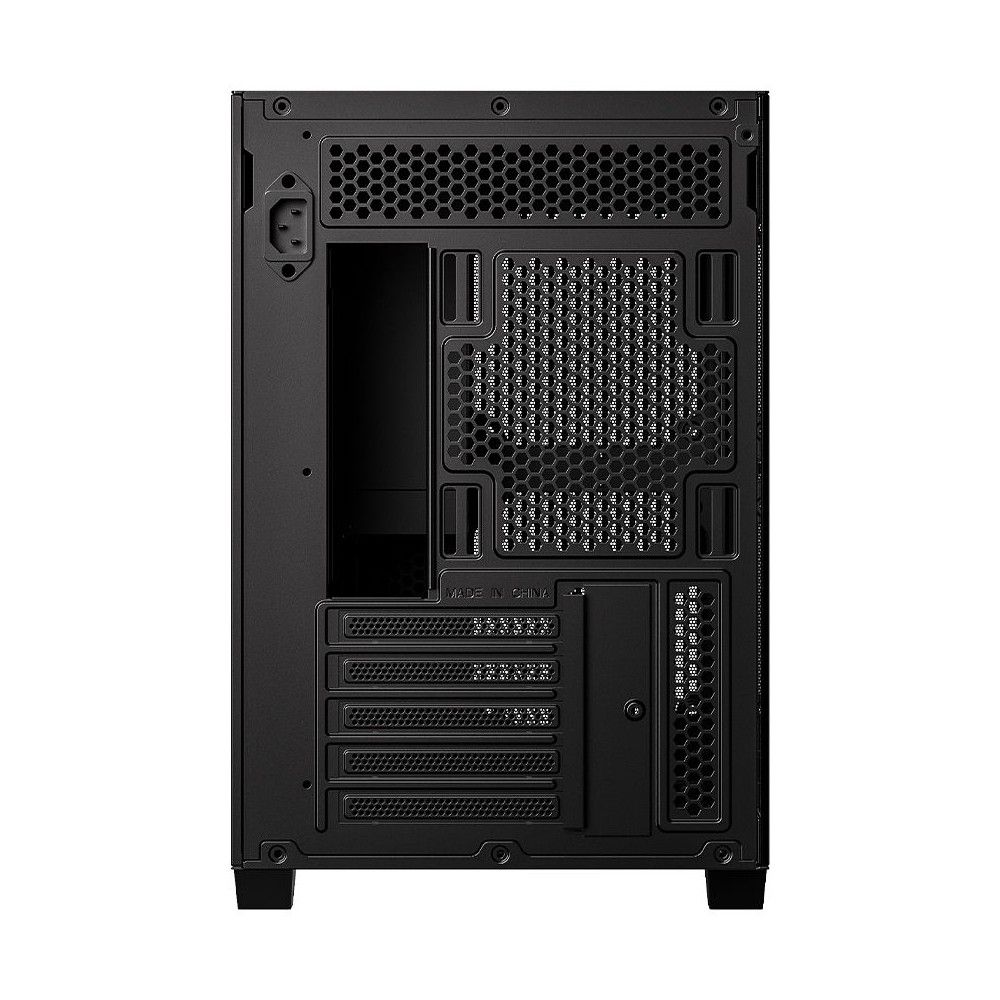 Корпус Case ID-Cooling FLOW 500 Black mATX/ win TG/no fan/ Gen2 Type C/ CPU180mm/ GPU 403mm/ no PSU — изображение 6
