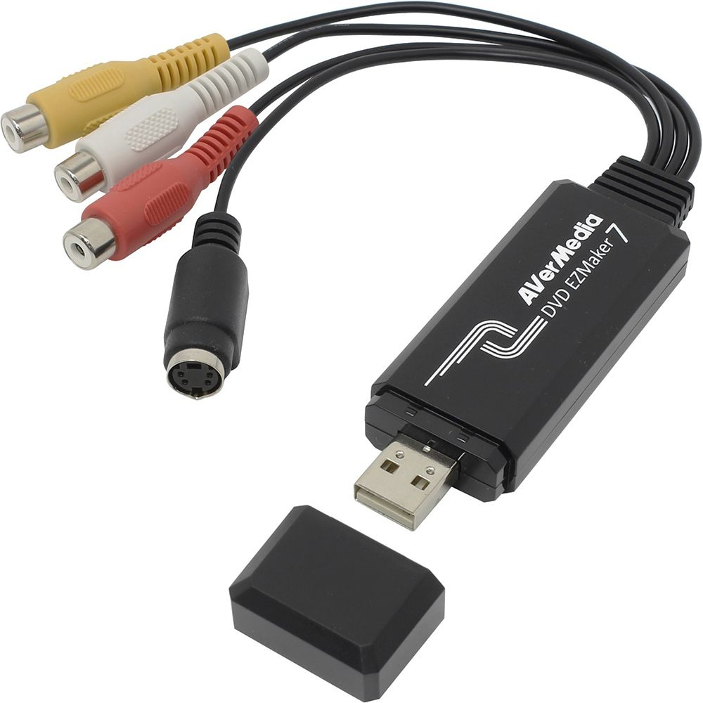 Устройство видеозахвата внешнее AVER Media DVD EZMaker 7, USB2.0 карта видеозахвата, (C039), RTL, {66} (674595) — изображение 3