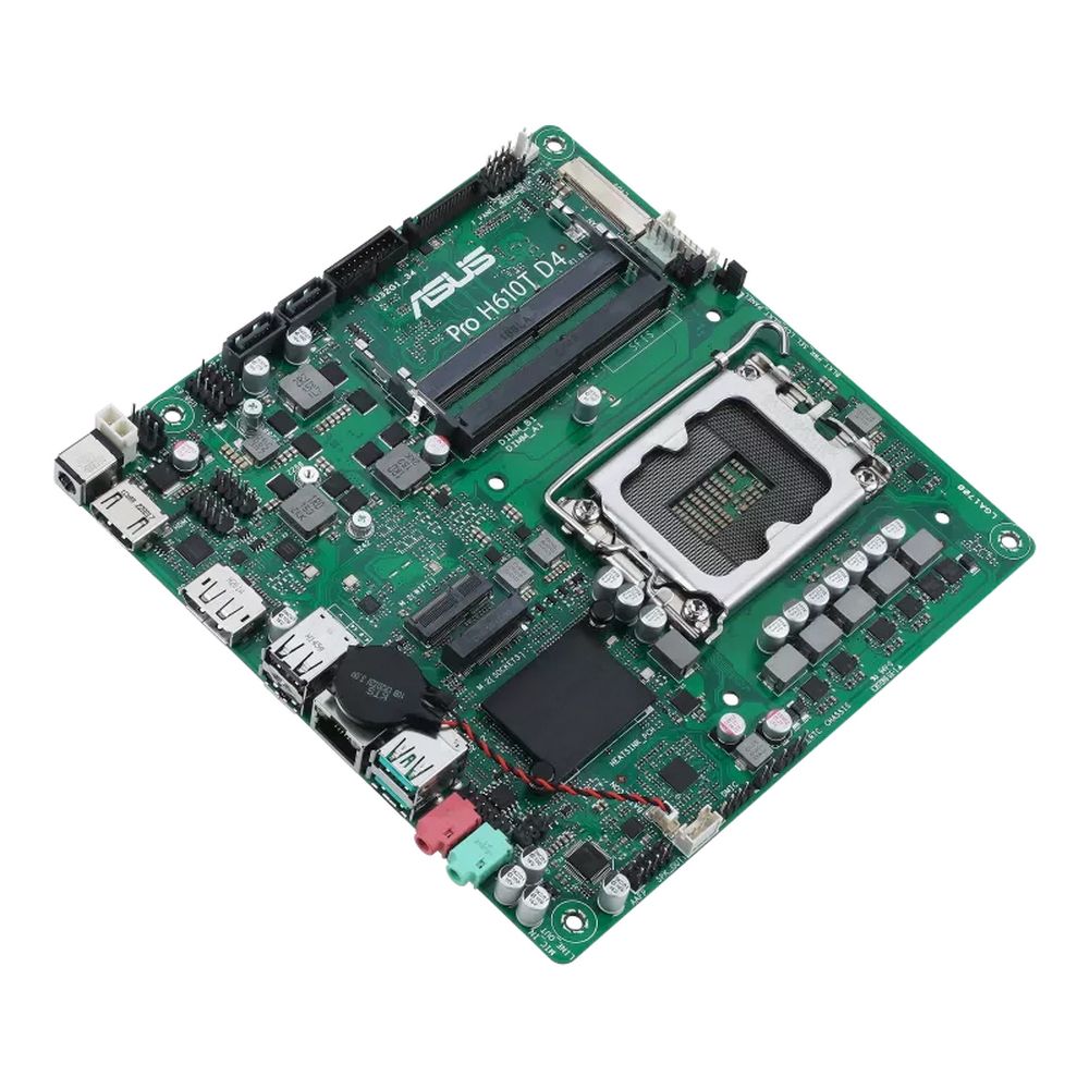 Материнская плата ASUS PRO H610T D4-CSM LGA1700 mini-ITX 2xDDR4 M.2 DP HDMI GLAN (679851) — изображение 4