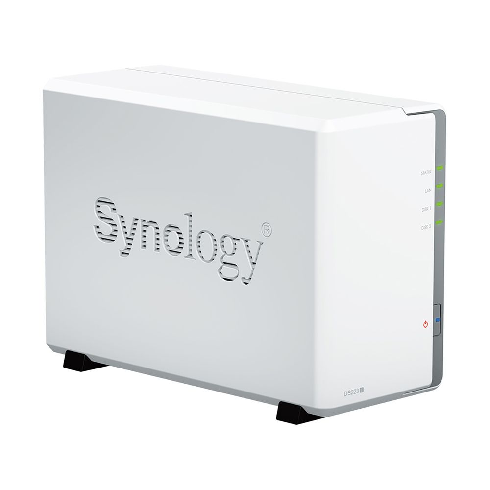 Платформа СХД Synology DS223J 2 Bay GLAN 1GB DDR4 2xUSB — изображение 2
