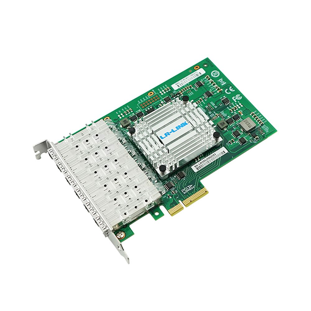 Сетевой адаптер Lr-Link LRES1006PF-6SFP PCIe x4 1G Six Port NIC Card — изображение 4