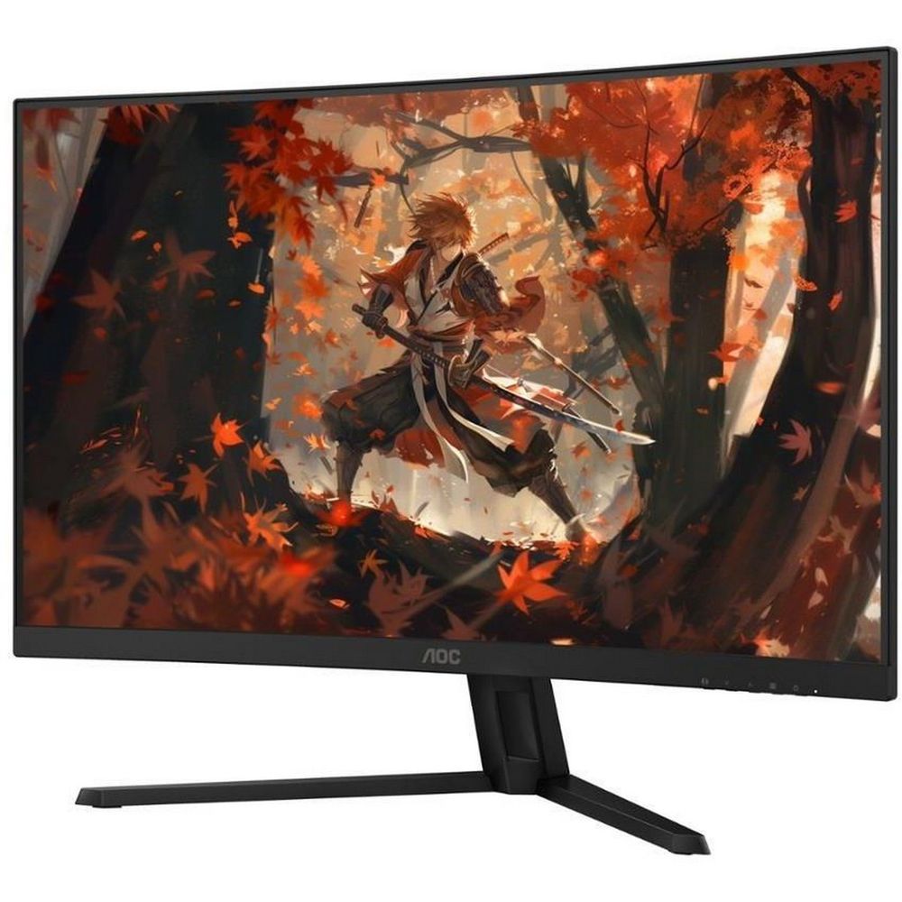 Монитор 31.5" AOC CQ32G4VE Curved VA, 2560x1440, 180Hz, 1ms, 300сd/m, 3500:1, HDR10 | 2xHDMI(2.0), DP(1.4) | InPSU, Vesa 100, Black/Grey — изображение 3