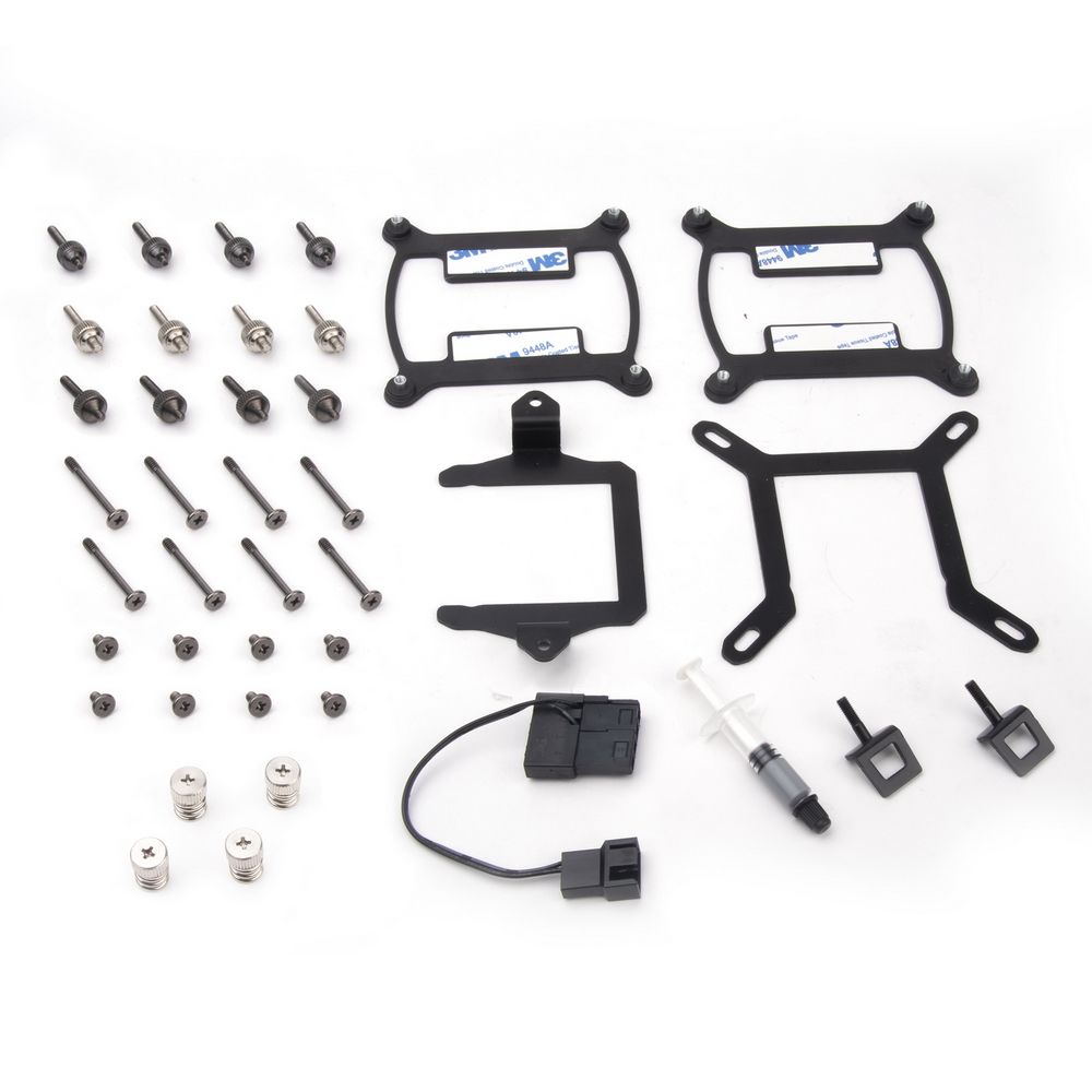 Жидкостная система охлаждения Silverstone Bad Pack SST-PF240W-ARGB-V2 CO-CO124-PF240W-ARGB-V2-AIO LIQUID-COOLER-12025x2-24028 (819780) {6} — изображение 9