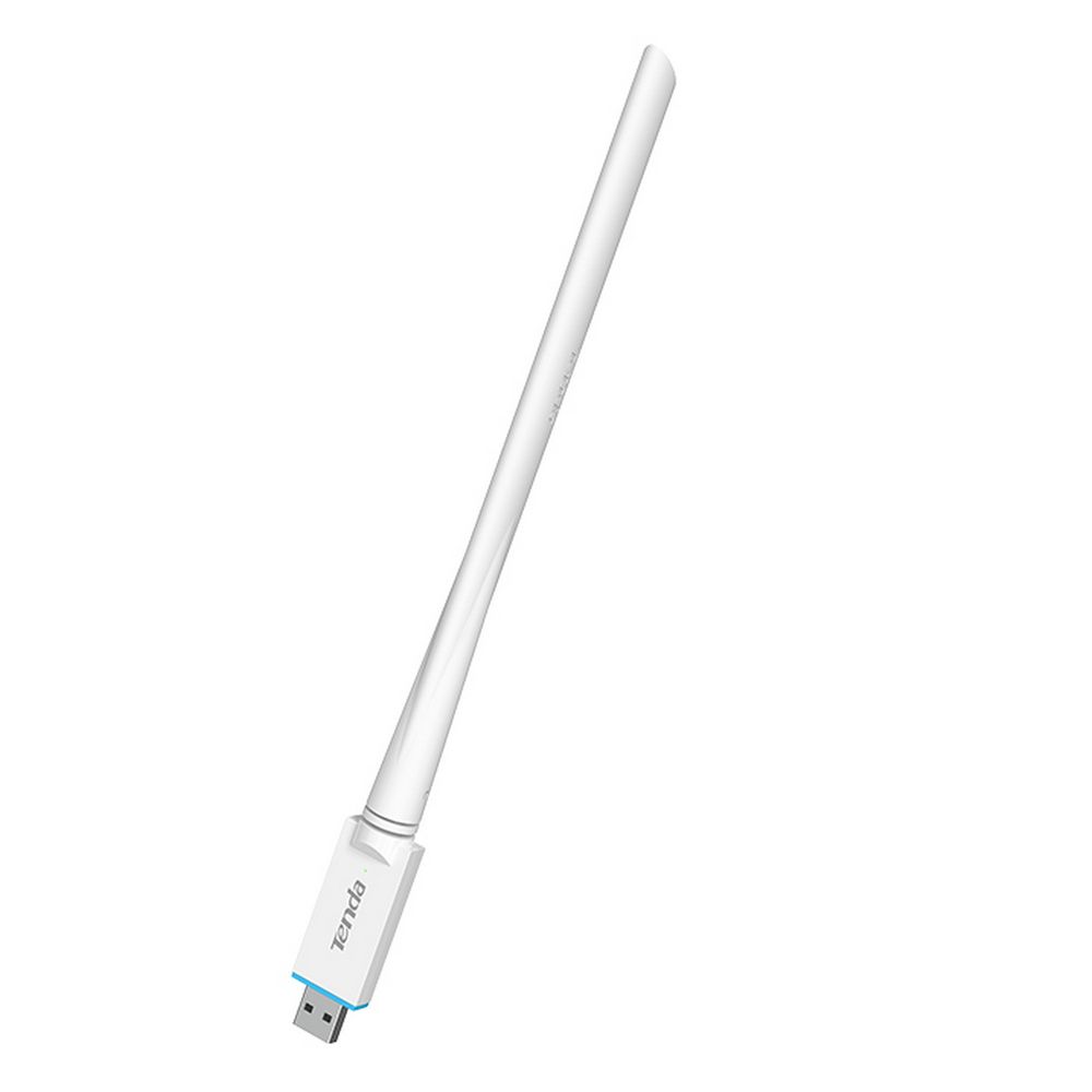 Адаптер беспроводной связи (Wi-Fi) Tenda U2 Адаптер Wi-Fi N150 2,4 ГГц, до 150 Мбит/с, передатчик 20 dBm, подключение USB, 1х6dBi внешняя антенна — изображение 3