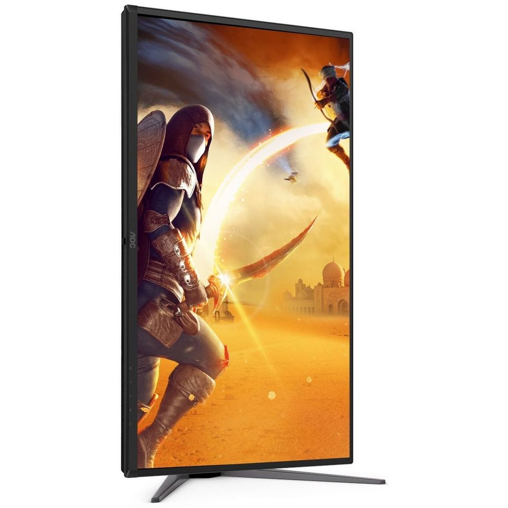 Монитор 26.5" AOC Q27G4ZD QD-OLED, 2560x1440, 240Hz, 0,03ms, 1000сd/m, 1500000:1, HDR10 | 2xHDMI(2.0), DP(1.4), 4xUSB 3.2 | HAS, Pivot, Swivel, InPSU, Vesa 100, Black/Red — изображение 5