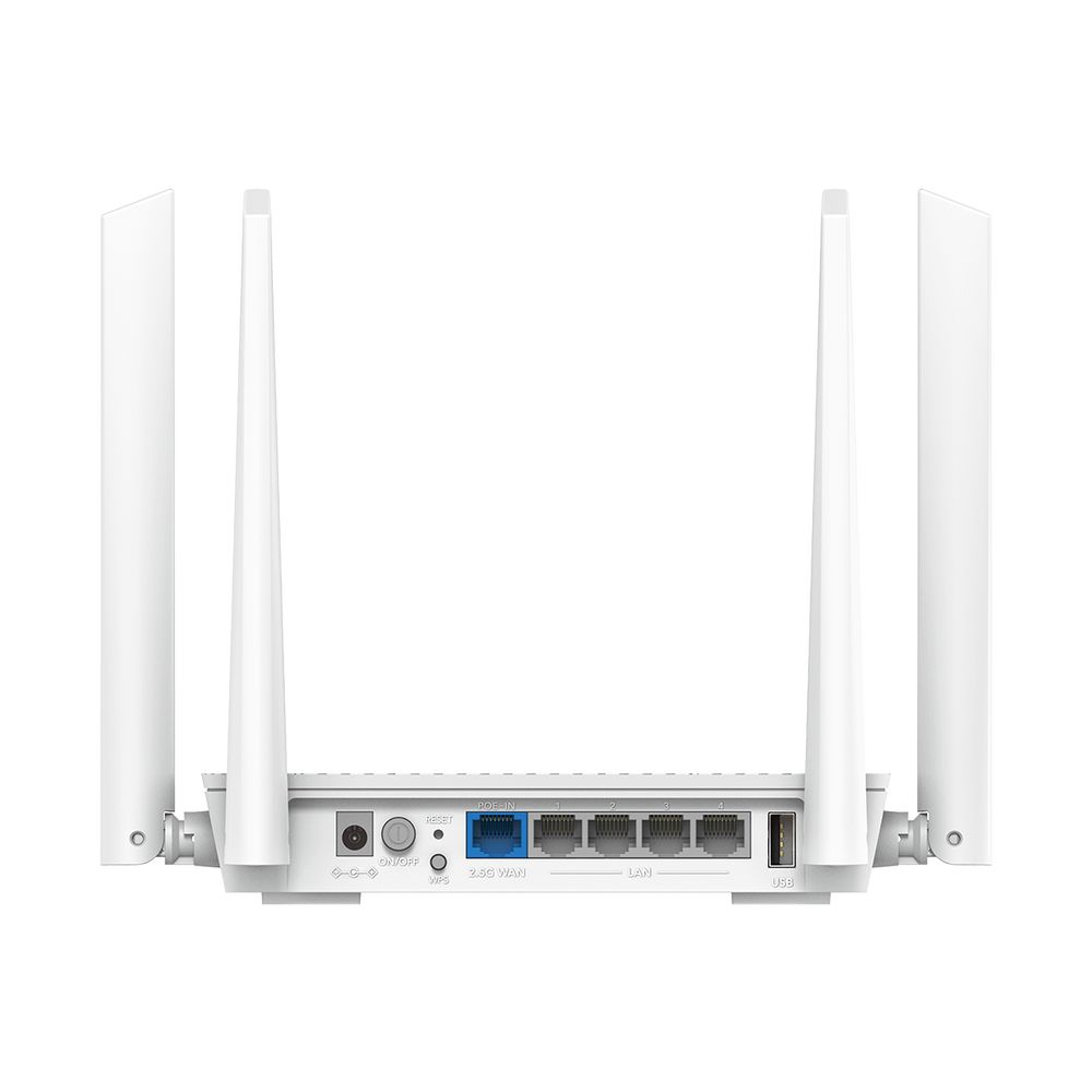 Маршрутизатор CUDY AX3000 2 5G Wi-Fi 6 Mesh PoE Router Dual Band, Chipset MT7981BA+MT7976CN+MT7531AE+RTL8221B, 802.11ax/ac/a/b/g/n, 2402Mbps at 5GHz + 574Mbps at 2.4GHz, 1 x 2.5G Port(PoE-IN,802.3at/af or Passive PoE), 4 x 10/100/1000Mbps Ports, 4 x 5dBi fixed antennas, 1 x — изображение 2