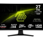Монитор MSI 27" MAG 274CXF Curved 1500R, VA, FHD, 0,5ms, 300cd, 280Hz, HDMI, DP