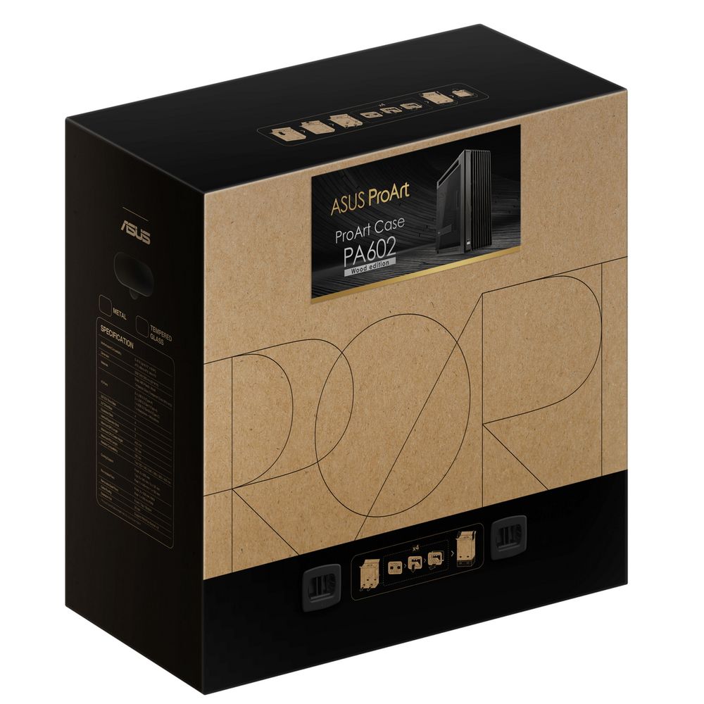 Корпус ASUS PROART PA602 WOOD TG PWM BLACK — изображение 19
