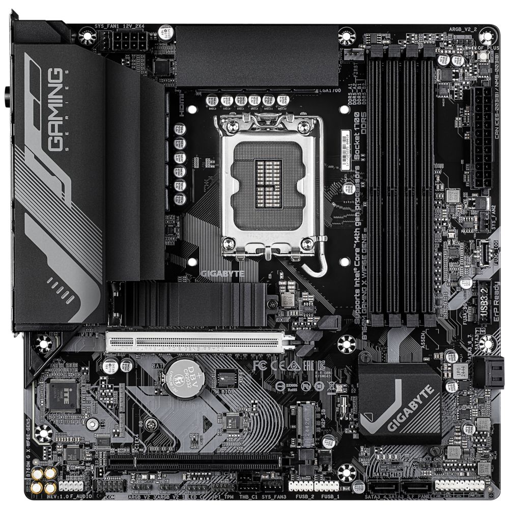 Материнская плата Gigabyte B760M GAMING X WIFI6E GEN5, RTL — изображение 3