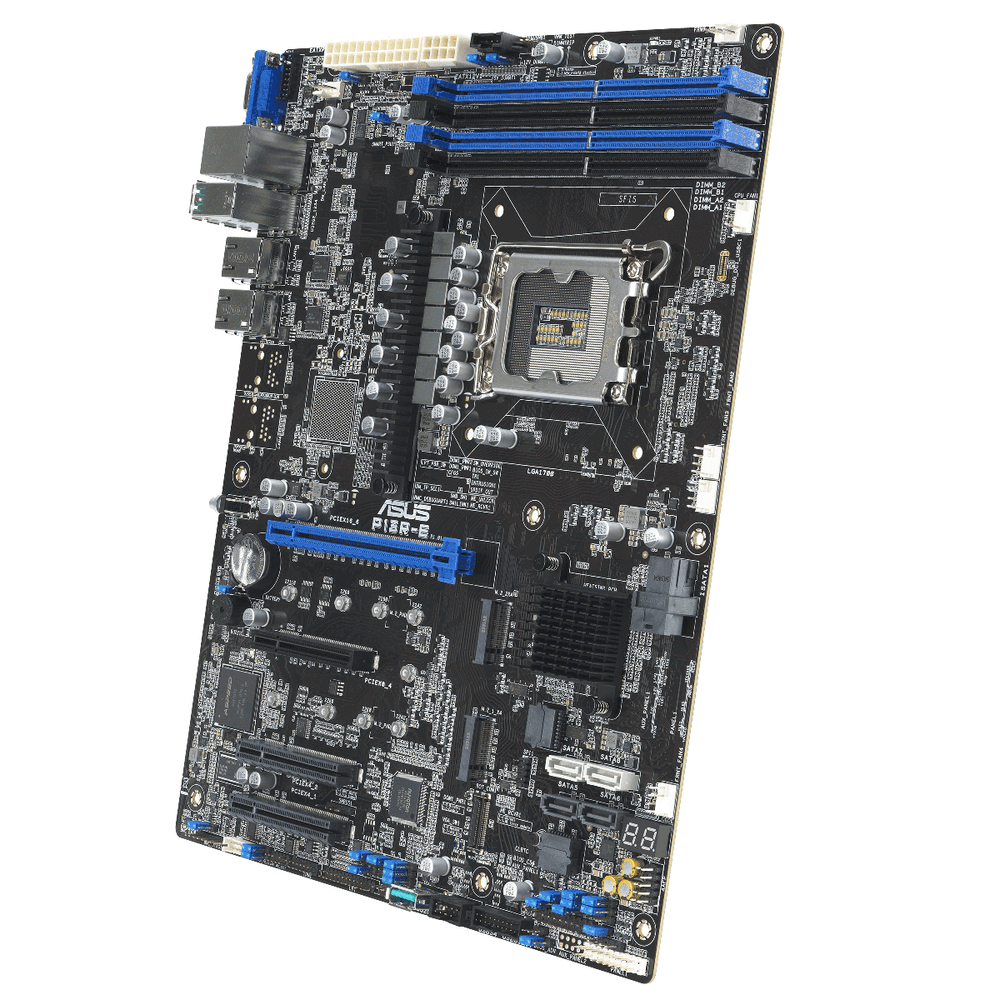 Материнская плата ASUS P13R-E LGA1700 ATX 4xDDR5 PCIEx16 3xPCIEx8 2xM.2 VGA 2xGLAN — изображение 3