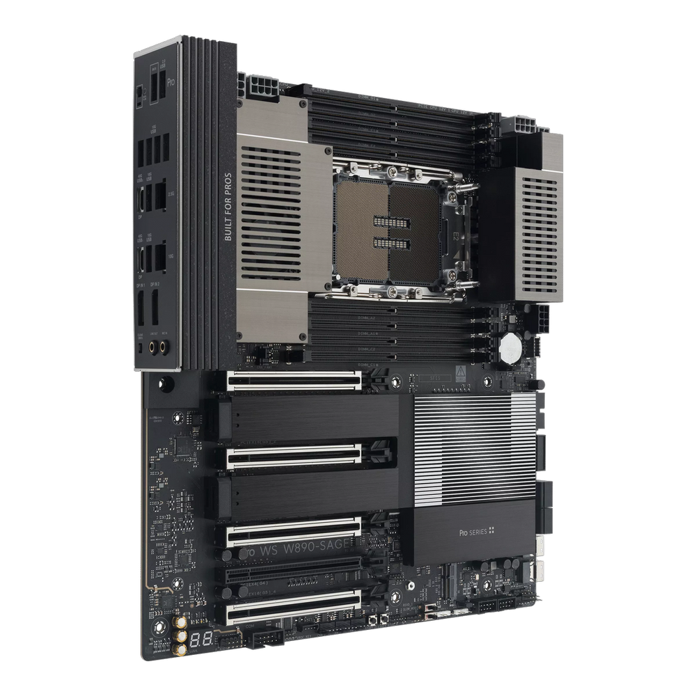 Материнская плата ASUS PRO WS W890-SAGE LGA4710 EEB 8xDDR5 7xPCIEx16 — изображение 6