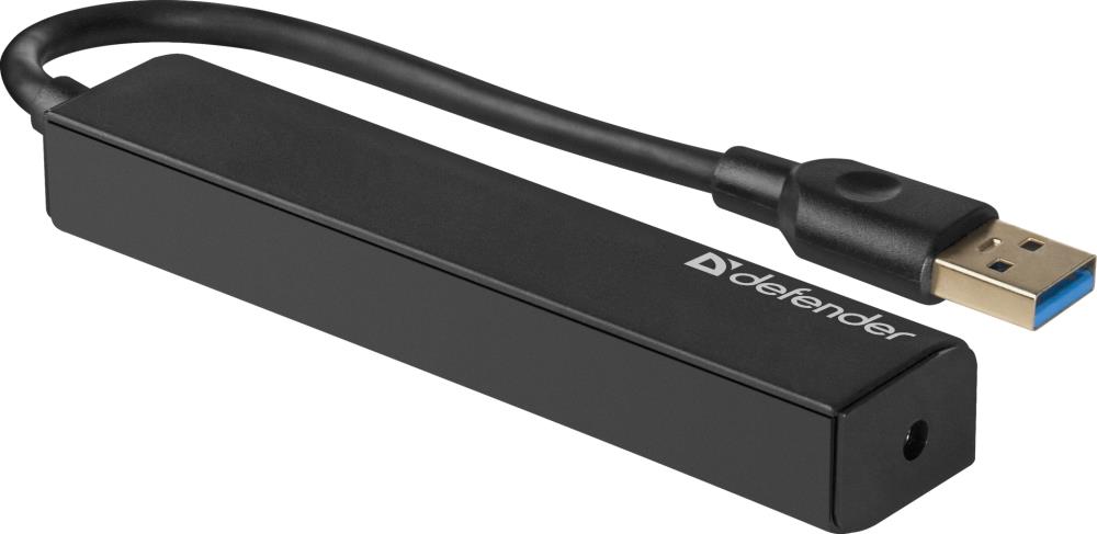 Концентратор USB3 4PORT QUADRO 83204 DEFENDER — изображение 3