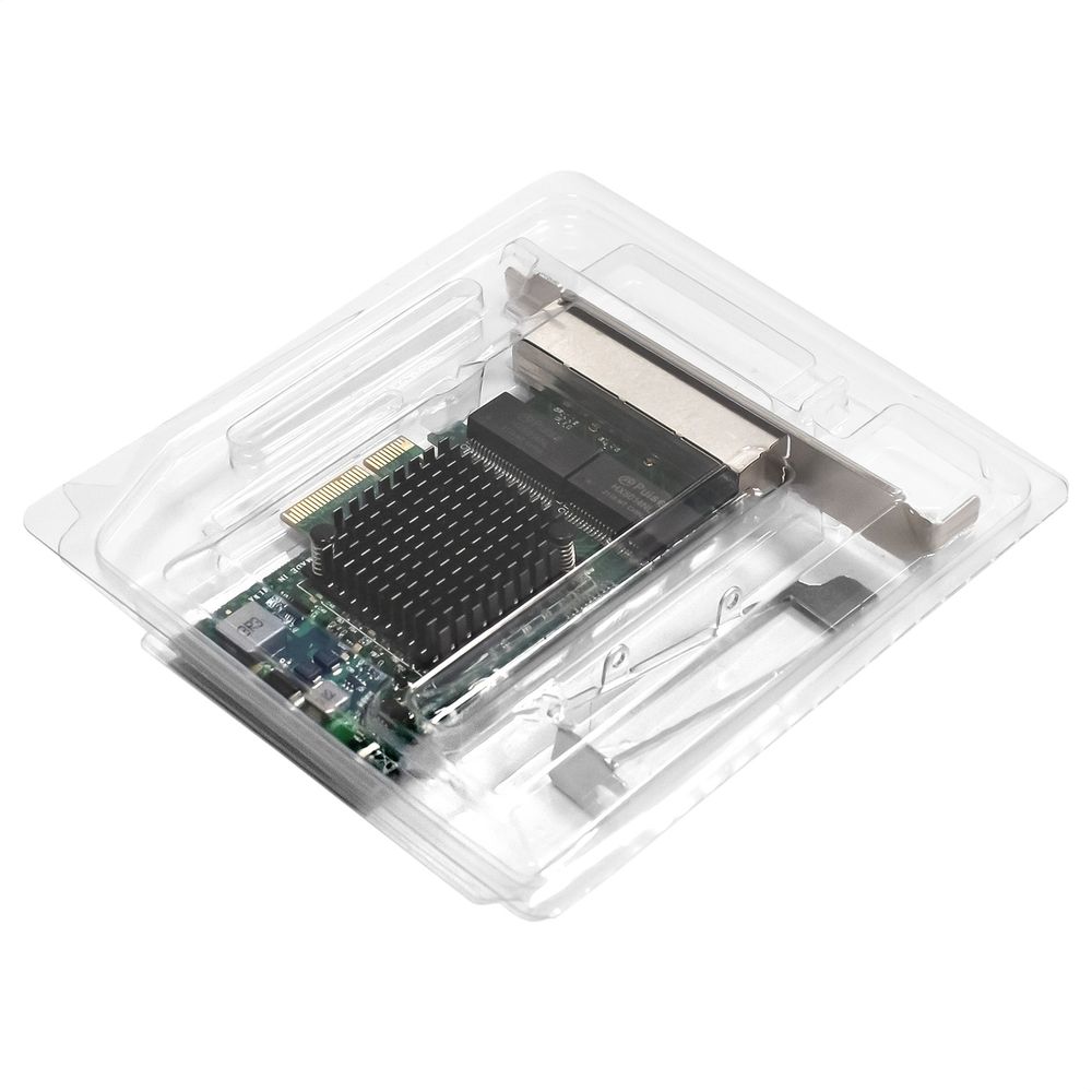 Сетевой адаптер ExeGate EXE-BCM5719 (PCI-E x4 v2.0, порты 4xRJ45, 10/100/1000Mbps, Gigabit Chipset B) — изображение 6