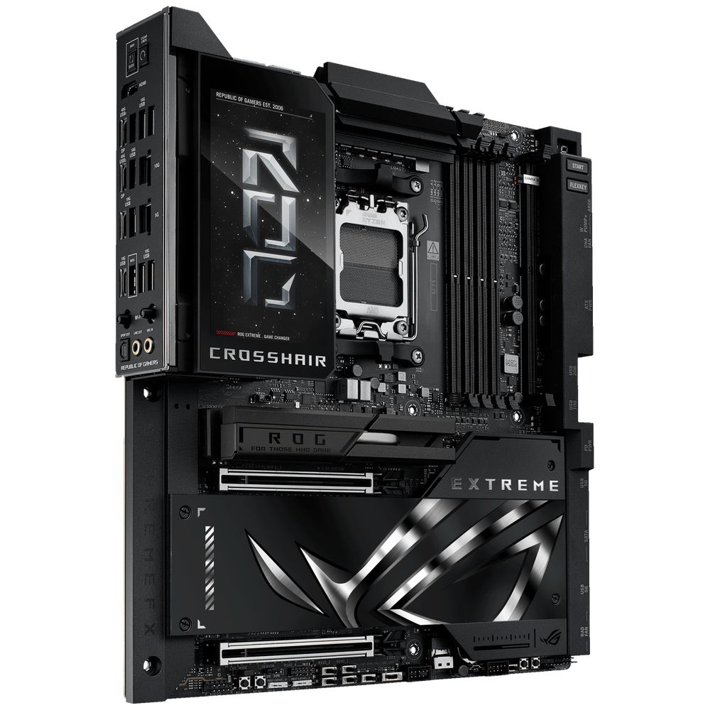 Материнская плата ASUS ROG CROSSHAIR X870E EXTREME AM5 E-ATX 4xDDR5 2xPCIEx16 5xM.2 4xUSB-C HDMI 5GLAN 10GLAN Wi-Fi 7 — изображение 6