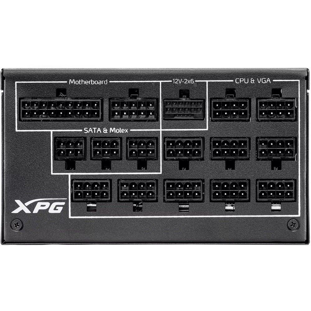 Блок питания XPG CYBERCORE II 1000W 80+ Platinum, полностью модульный — изображение 6