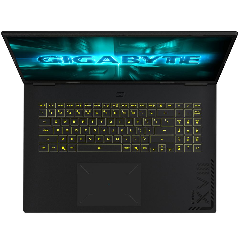 Ноутбук Gigabyte Gaming A18 GA83H AMD Ryzen 7 260/16Gb (1*16 D5)/SSD512Gb/RTX5050 8Gb (85W)/18"/IPS/WQXGA/2560x1600/165Hz/NoOS/RJ-45/Black/2.8kg — изображение 3
