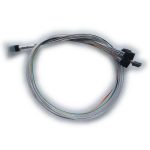 Кабель DiliVing DL-0591,    Internal SFF8643-to-4*SATA+SB ( HDmSAS (прямой) -to- 4*SATA(прямой)+SideBand)  Crossover, 75 cm