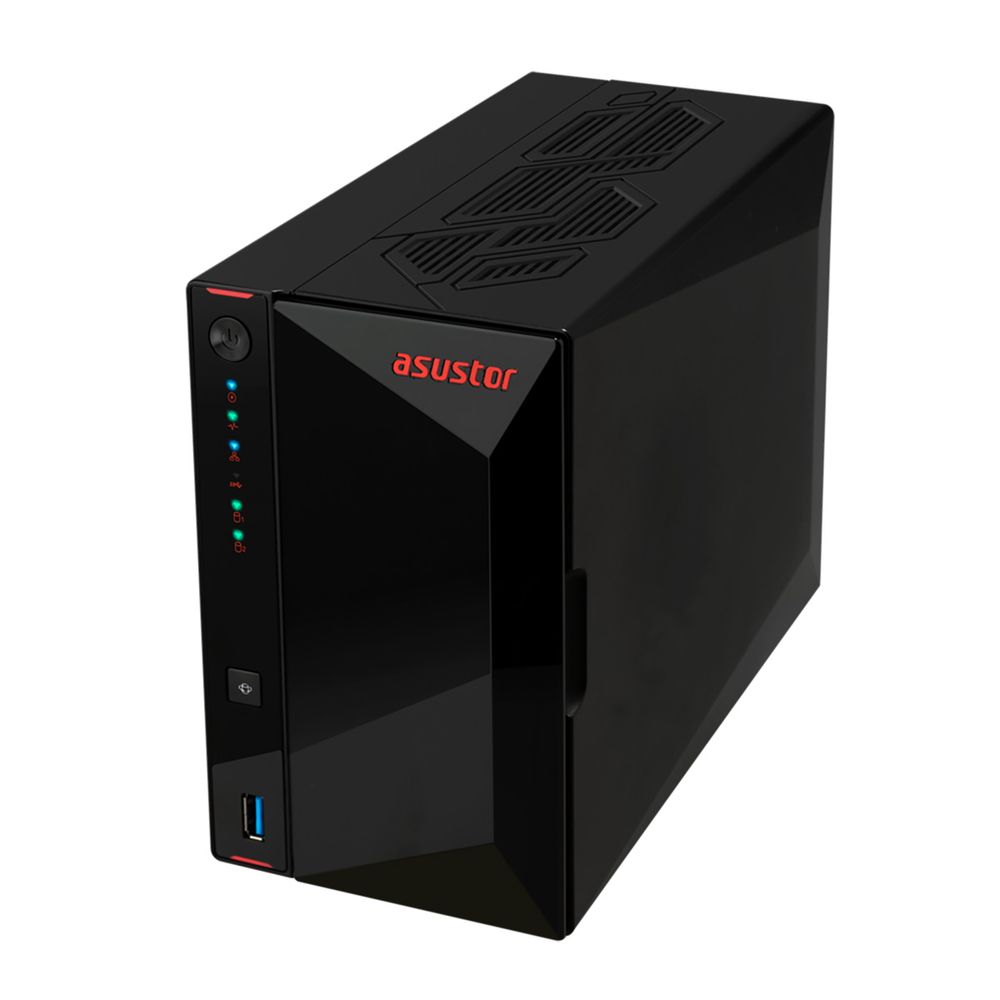 Платформа СХД ASUSTOR AS5402T 2 Bay (Max.14) 4xM.2 2x2.5GLAN 4GB (Max.16GB) DDR4 3xUSB HDMI — изображение 2