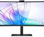 Монитор Samsung 34" S34C650VAI 1000R, 21:9, VA, UHD, 5ms, 350cd, 100Hz, HDMI, DP, USB, USB-C, LAN, SPK, CAM, HAS