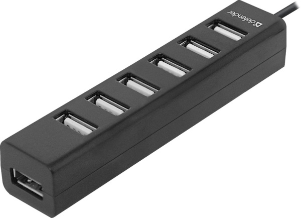 Концентратор USB2 7PORT QUADRO SWIFT 83203 DEFENDER — изображение 3