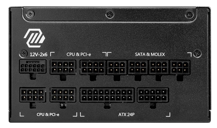 Блок питания ATX 1250W MAG A1250GL PCIE5 MSI — изображение 4
