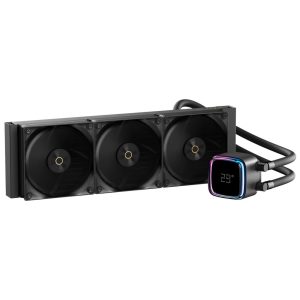 Жидкостная система охлаждения Ocypus Вентилятор Cooler Iota L36 BK ARGB Black 300W/ All Intel/ AMD AM*/ Digital display / Screws