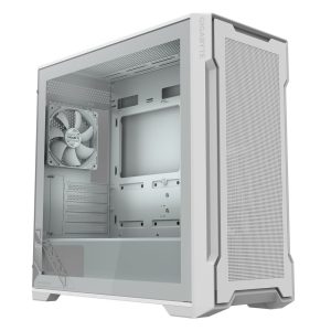 Корпус для ПК Gigabyte C102GI Glass Ice (White) MidTower, mATX, USB3.0 x2, Audio I/O, GPU:410mm, White, TG (28300-C102B-2CRR)