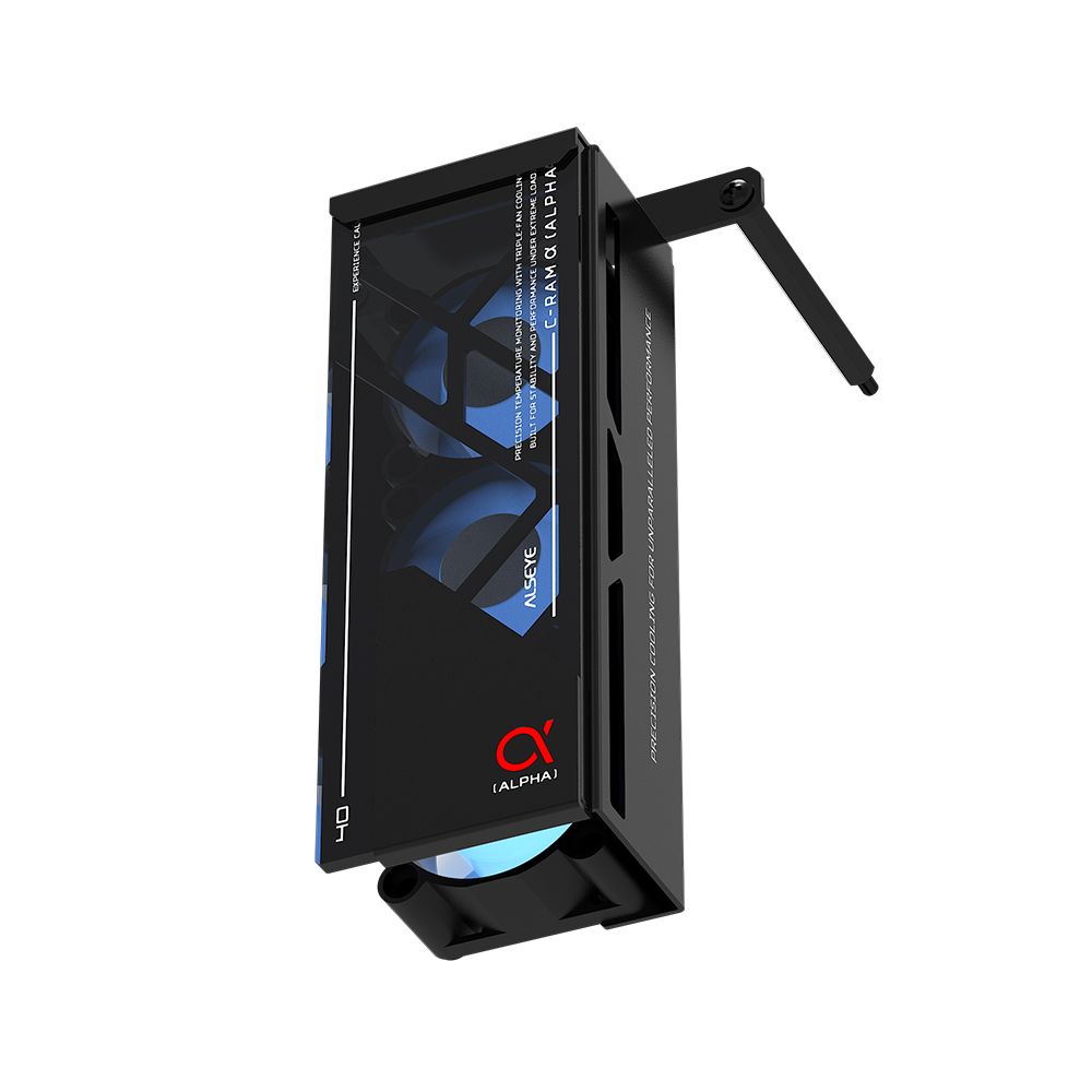 Вентилятор для процессора ALSEYE AS.03.08.0001 (C-RAM-Alpha-B) Product Size: 145.9 * 82 * 38.3mm Number of fans: 3 Size: 40 * 40 * 20mm Material: 1mm SPCC thick sheet metal Surface treatment: Powder coated black on the surface Box: Black Leaf: Milk white Luminous effect: internally emitting ARGB Speed: 1000-3500RPM Ou — изображение 8