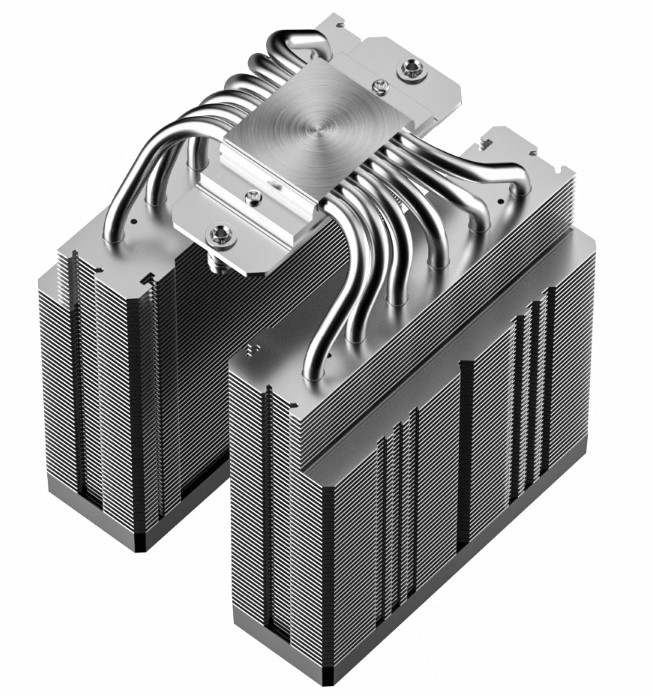 Кулер для процессора 260W S_MULTI 4pin PWM 2x12cm fan FROZN A620 PRO SE ARGB ID-COOLING — изображение 3