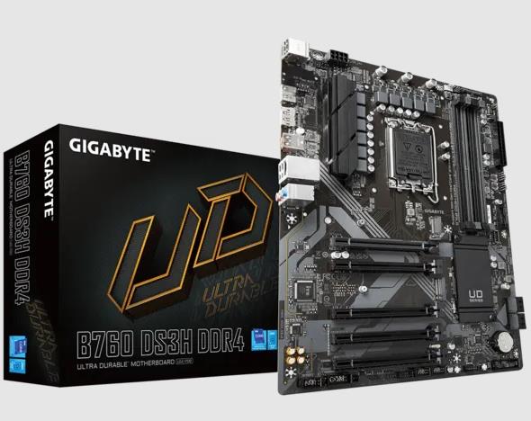 Материнская плата B760 S1700 ATX B760 DS3H DDR4 GIGABYTE — изображение 2