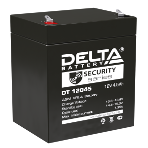АКБ Delta DT 12045 (12V, 4,5Ah)