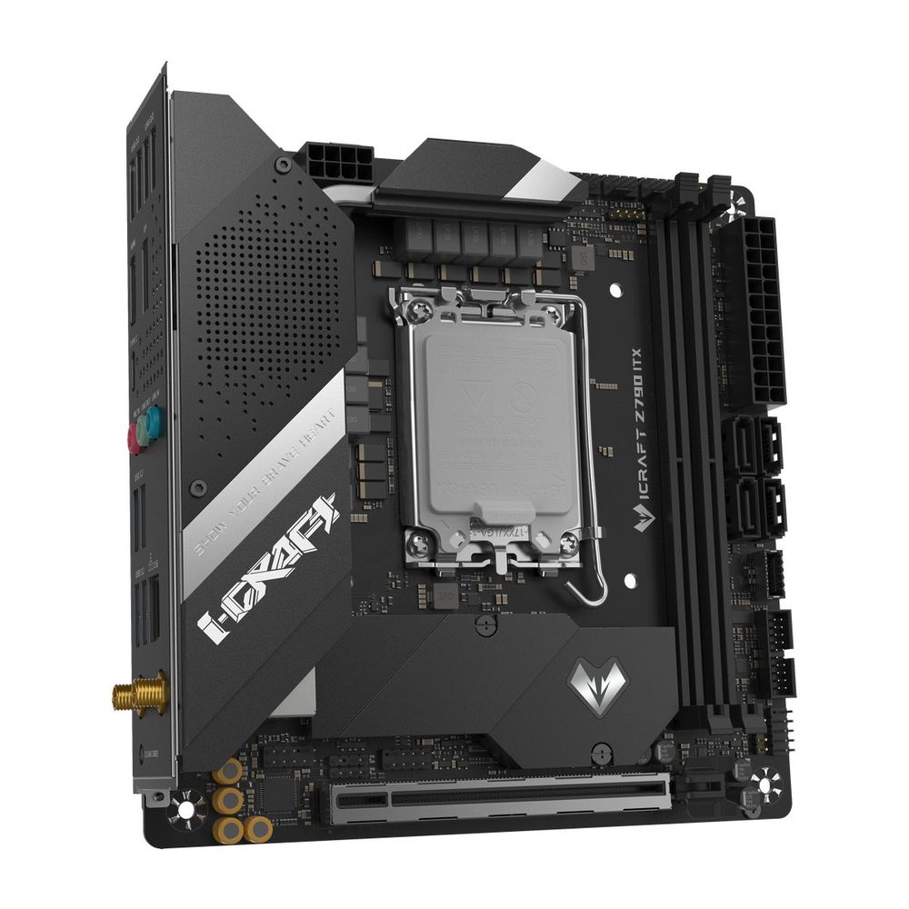 Материнская плата Maxsun MS-iCraft Z790ITX WIFI Z790, LGA1700, 2*DDR5, 1*PCIEx16, 2*M.2, 6*USB3.2Gen1, 7*USB2.0, 4*SATA3.0, 2.5G, DP, HDMI, Mini-ITX, RTL — изображение 4