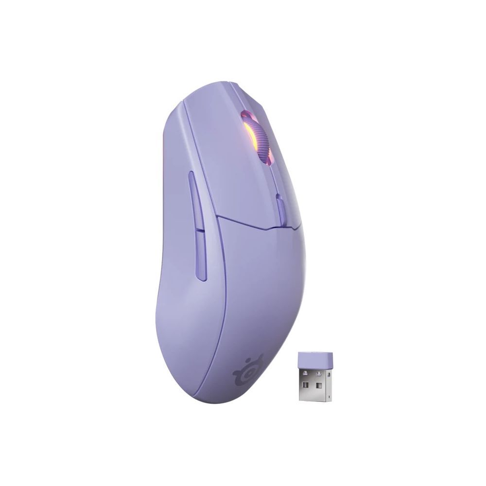 Мышь SteelSeries Rival 3 (2nd Gen) Wireless Gaming Mouse Lavender — изображение 3