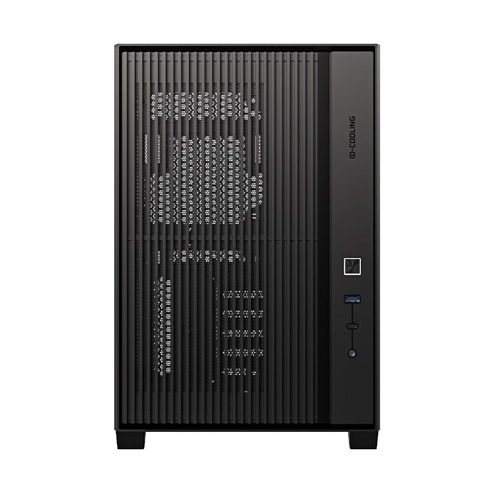 Корпус Case ID-Cooling FLOW 500 Black mATX/ win TG/no fan/ Gen2 Type C/ CPU180mm/ GPU 403mm/ no PSU — изображение 3