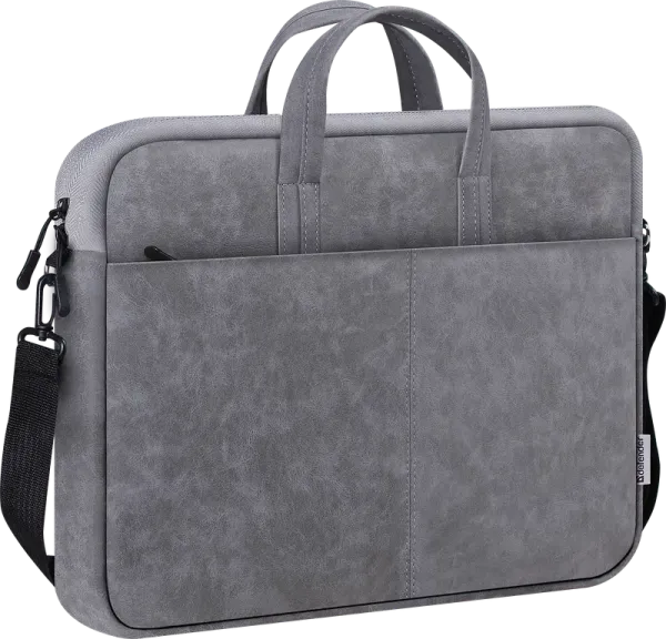 Сумка для ноутбука SOLID 15.6" GREY 26088 DEFENDER — изображение 3