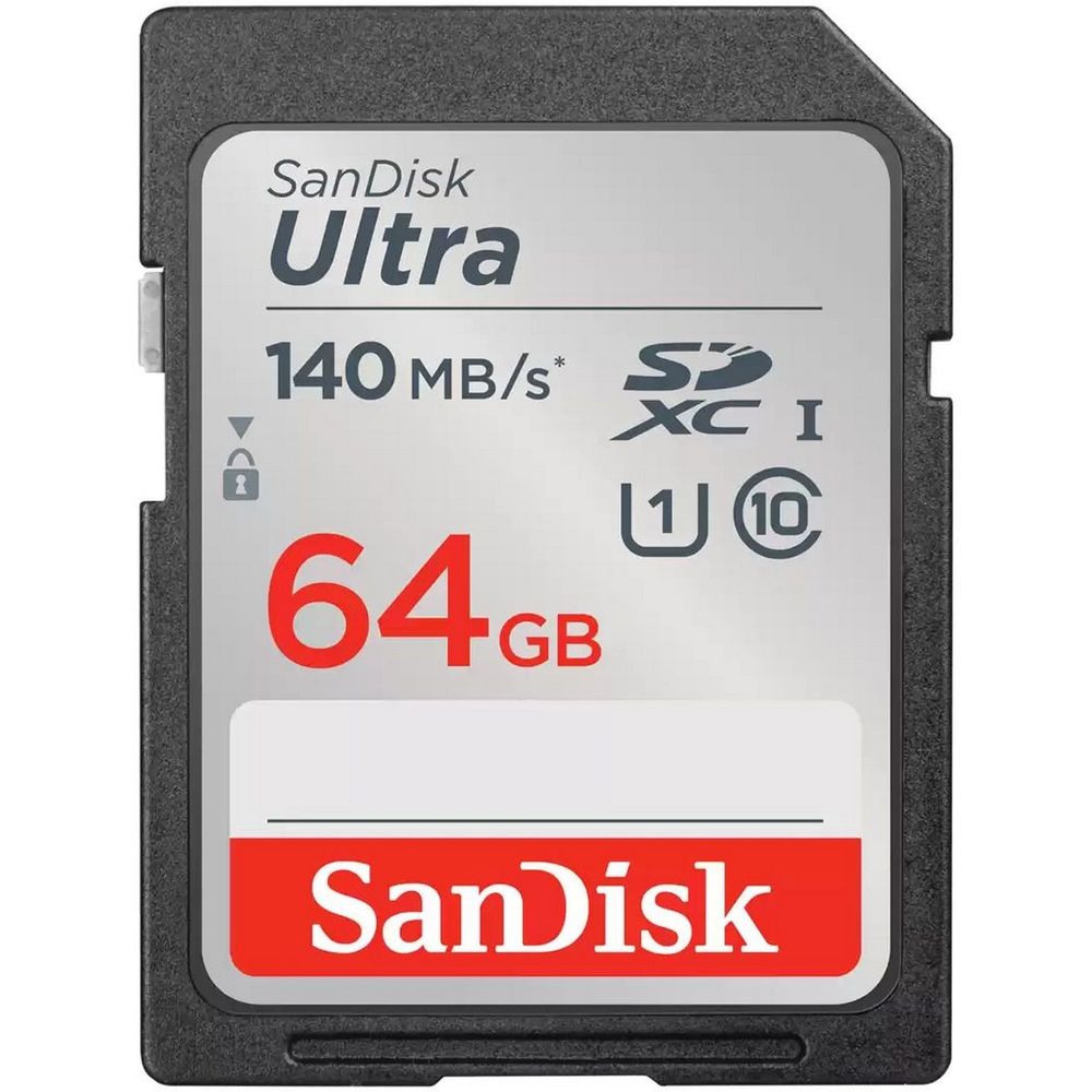 Карта памяти SanDisk Ultra UHS I 64GB SD Card 140MB/s for DSLR and Mirrorless Cameras — изображение 2