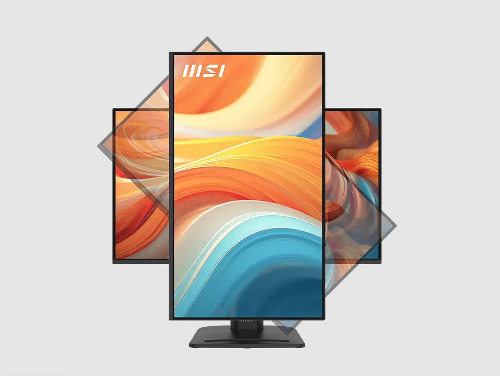 Монитор MSI 27" PRO MP275PHG E14, 16:9, IPS, FHD, 1/4ms, 250cd, 144Hz, HDMI, DP, USB, USB-C, HAS — изображение 4