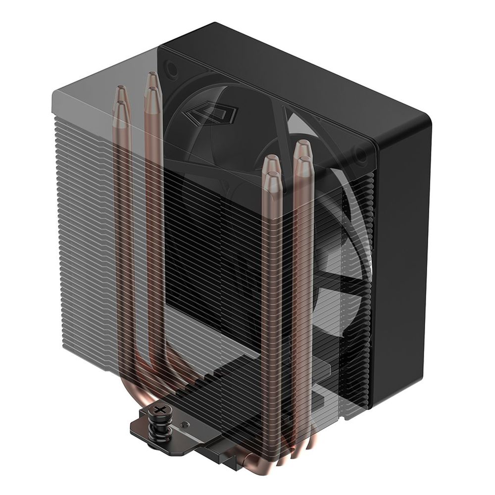 Вентилятор Cooler ID-Cooling SE-904-XT Black 180W/PWM/ all Intel /AMD AM4/ Screws — изображение 9