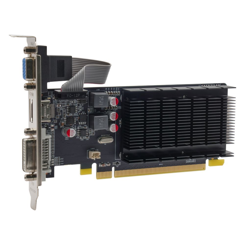 Видеокарта Afox R5 220 2GB DDR3 64bit VGA DVI HDMI LP PASSIVE RTL — изображение 3