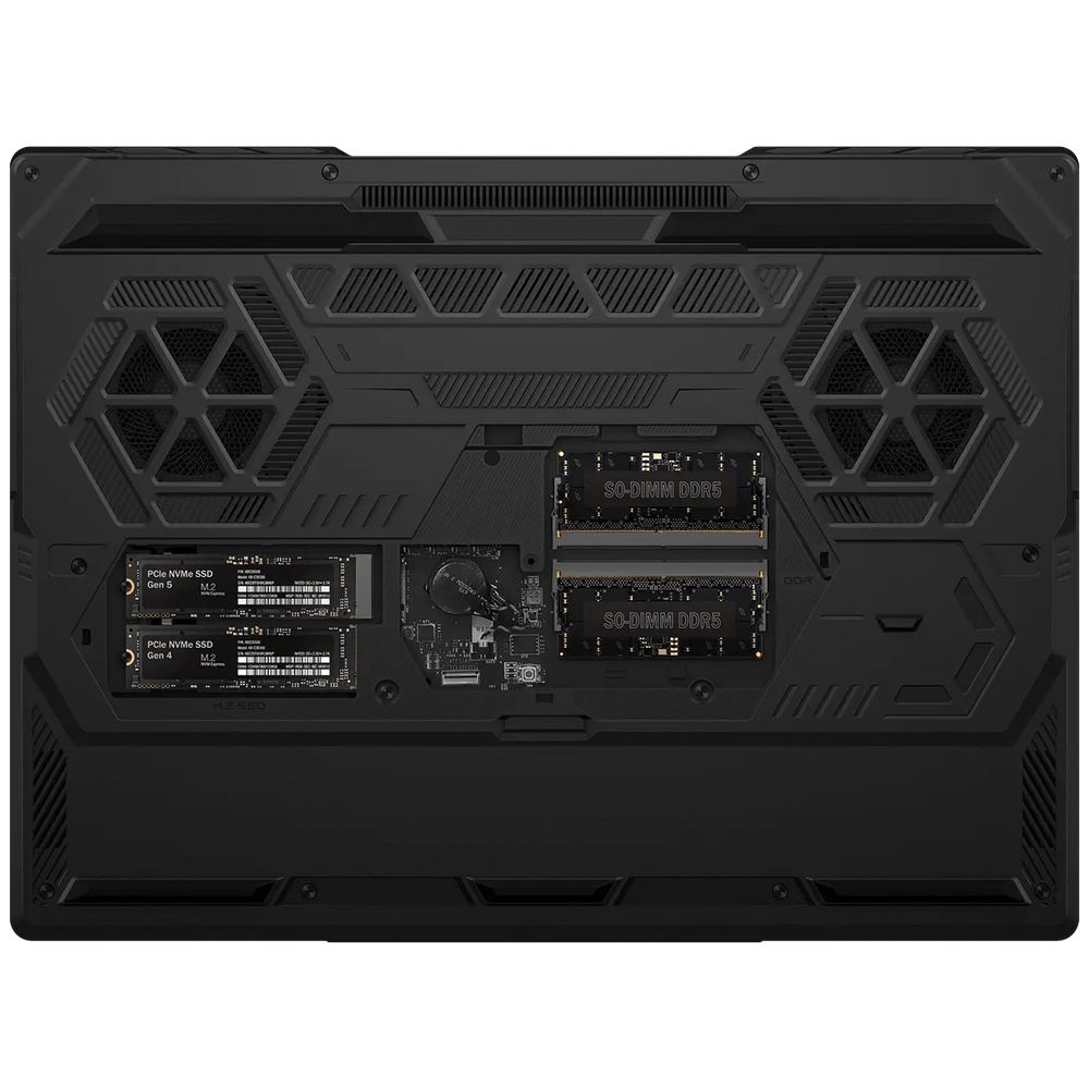 Ноутбук MSI Raider A16 HX B8WH-040XRUY AMD Ryzen 9 8940HX/16Gb (2*8 D5)/SSD1Tb/RTX5070 Ti 12Gb (140W)/16"/IPS/WQXGA/2560x1600/240Hz/NoOS/RJ-45/Black/2.45kg — изображение 5