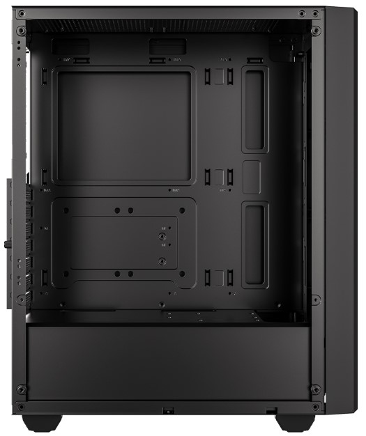 Корпус MIDITOWER WARE 310 ATX Micro-ATX Mini-ITX W/O PSU 2хUSB2.0+3.0+audio черный с окном ID-COOLING — изображение 4