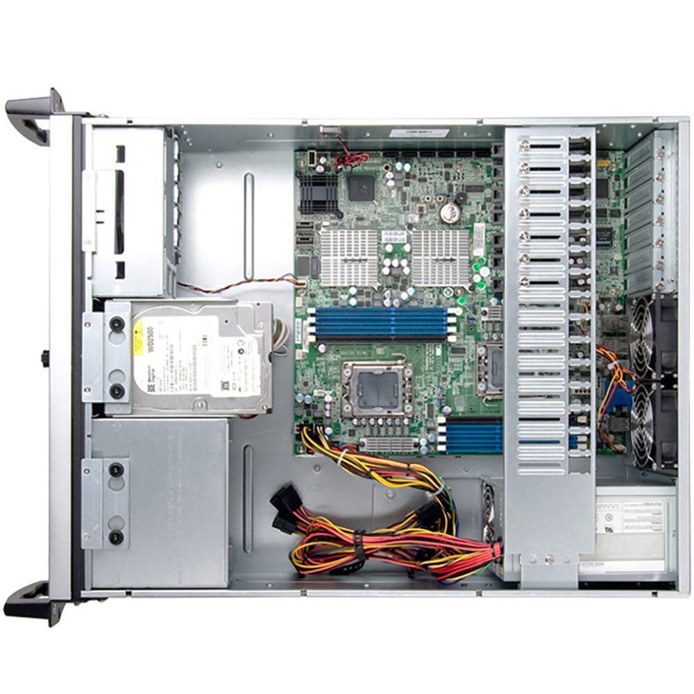 Корпус Chenbro Bad Pack RM41300H12*13729 For Tesla GPU (можно установить 4шт Tesla/Quadro), MB 12"x13", 3x5.25"+2x3.5"+4x Internal 3.5"+Slim ODD, 120mm FAN, wo PSU — изображение 6