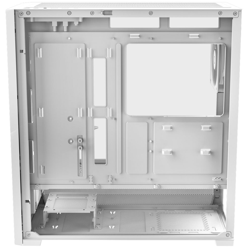 Корпус для ПК Ocypus Delta-C70-WHG400XX-GL Case Delta C70 WH ARGB EATX / win / white / 4 ARGB fans / no PSU — изображение 6