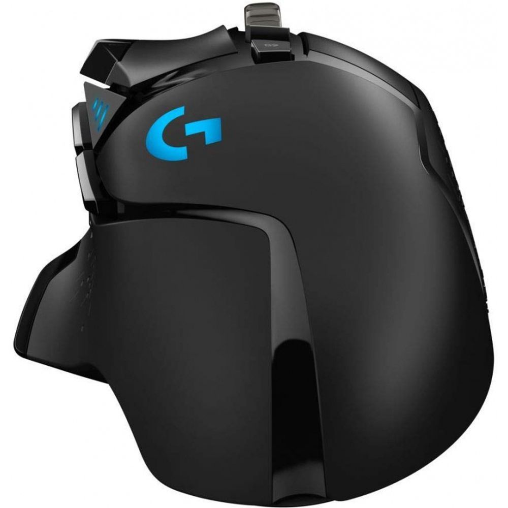 Мышь игровая Logitech Bad Pack G502 Hero16K черная, оптическая (Hero25K) , 100-25600dpi, 1мс, USB 2.1м, 11 кнопок (2 механика), RGB подсветка, утяжелители, под правую руку — изображение 8