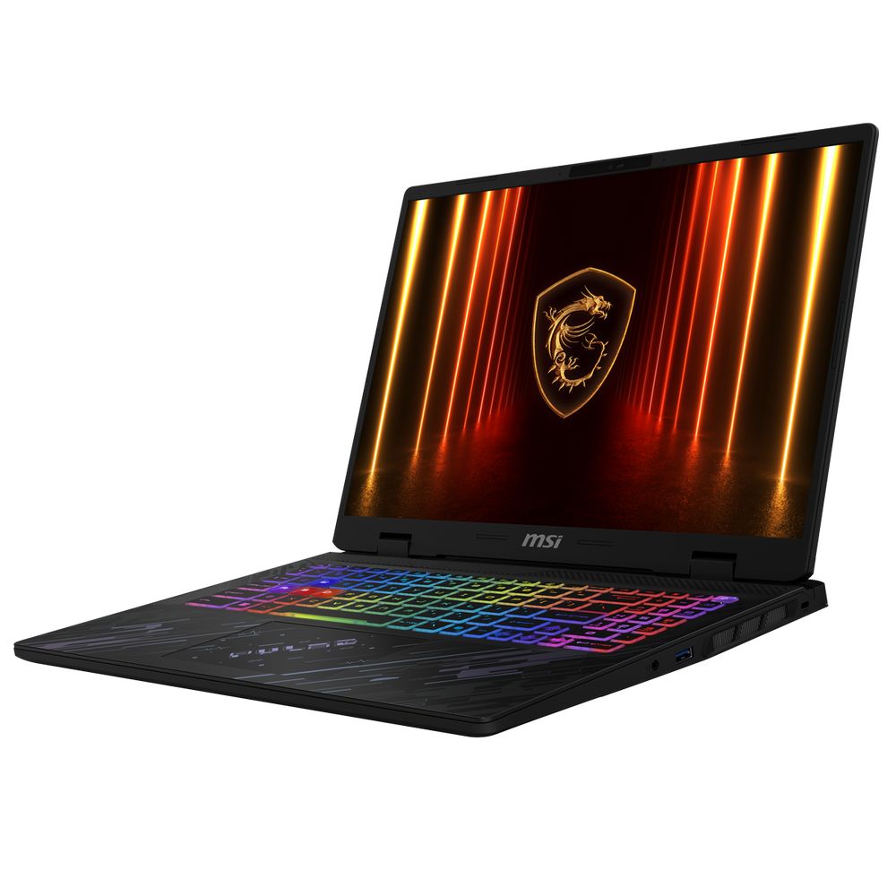 Ноутбук MSI Pulse A16 AI+ C3HWGKG-030XRU AMD Ryzen AI 7 350/32Gb (2*16 D5)/SSD1Tb/RTX5070 8Gb (115W)/16"/IPS/WQXGA/2560x1600/240Hz/NoOS/RJ-45/Black/2.5kg — изображение 3